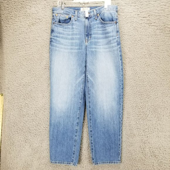 Madewell Denim - Madewell Jeans Womens 28 Medium Wash High Rise The Slouchy Boy NWT